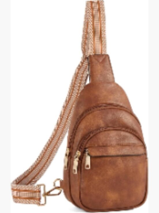 Handbags - Small Sling Bag for Women Faux Leather Crossbody Fanny Pack Travel